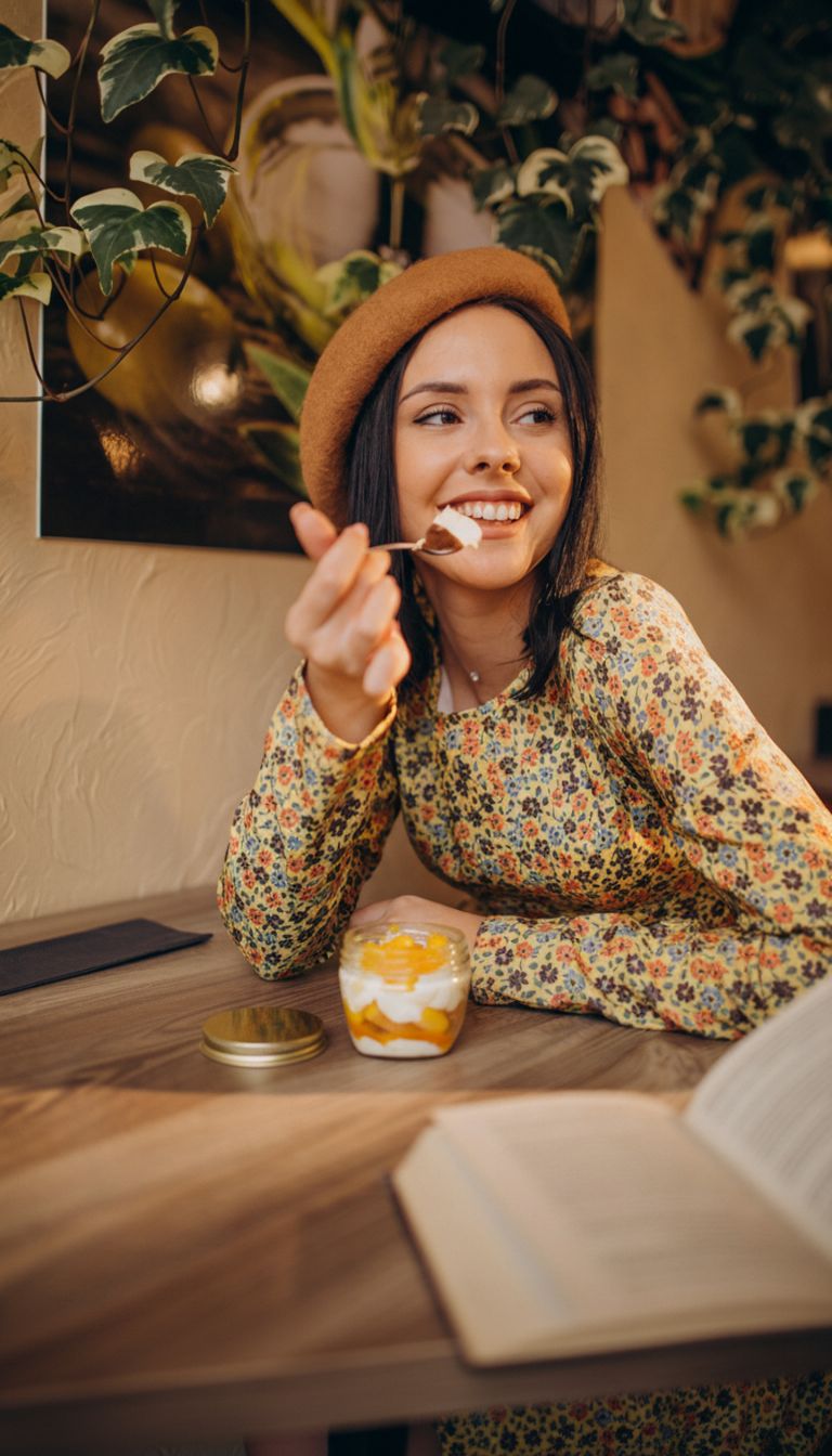 Tiramisu sur fond blanc